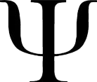 A black and white image of the letter p.